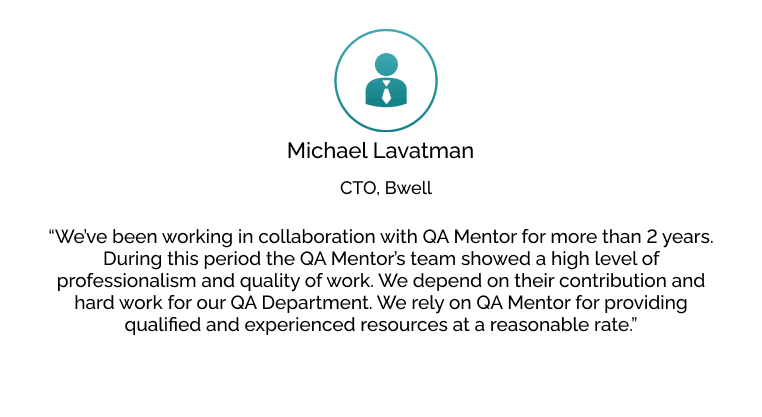 QA Mentor Testimonials