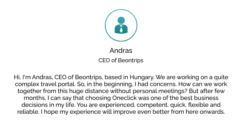 OneClick IT Consultancy Pvt Ltd Testimonials