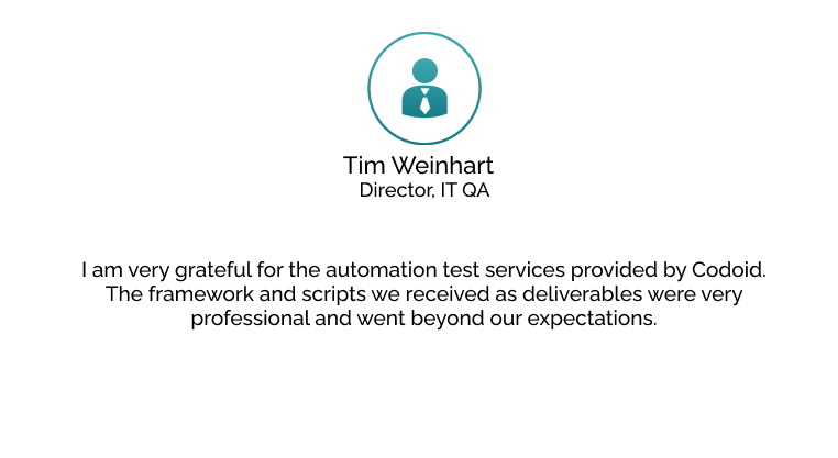 Codoid Innovations Testimonials